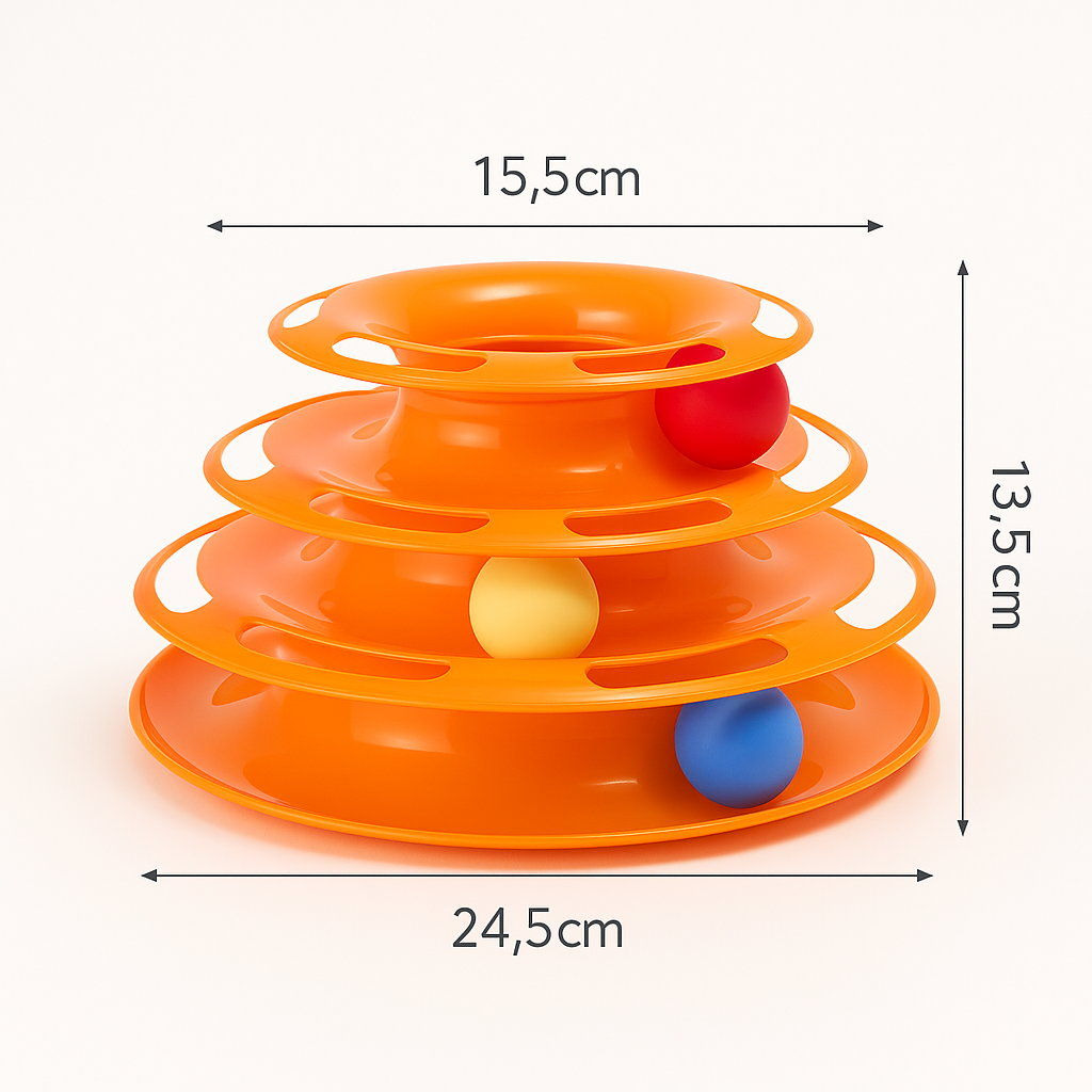WhirlPlay Katzenspielzeug – Bewegung, Spass & Stressabbau für Katzen