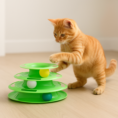 WhirlPlay Katzenspielzeug – Bewegung, Spass & Stressabbau für Katzen