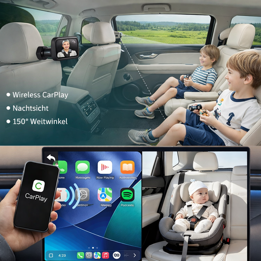 BabyCAM - Für ruhige Fahrten & sichere Familienmomente – immer verbunden, immer entspannt.