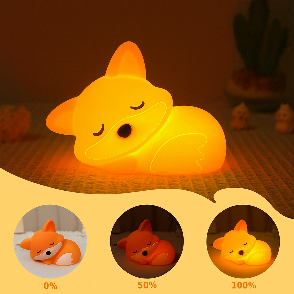 FoxyGlow – Das Nachtlicht, das Kindern Sicherheit schenkt und Mamas entlastet