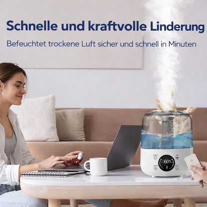 LumiAir - Unterstützt die Bekämpfung der Viren durch gesunde Atemluft