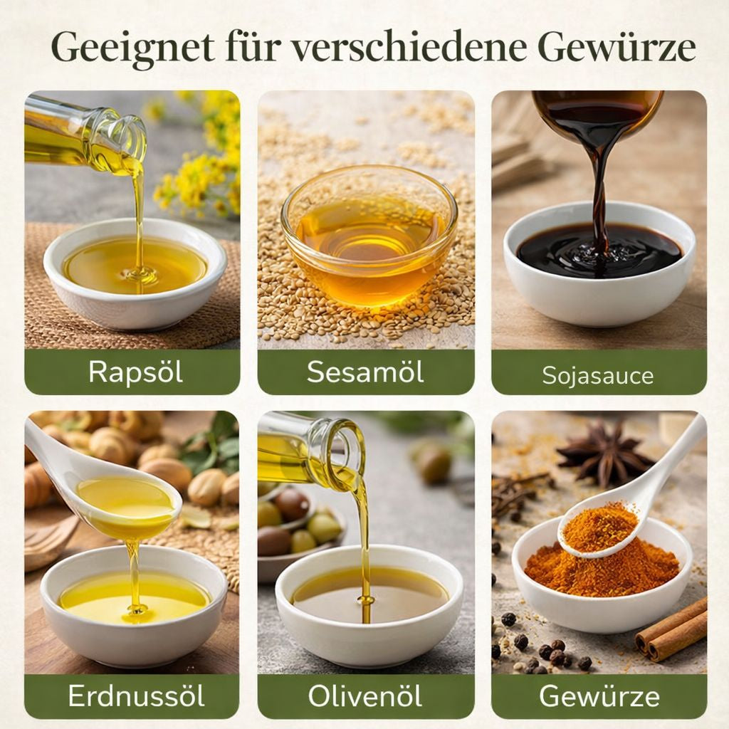 OilMaster - Gesünder kochen beginnt mit der richtigen Dosierung.